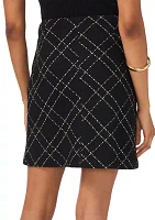 Women's Tweed Short Skirt