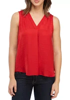 V-Neck Rumple Blouse