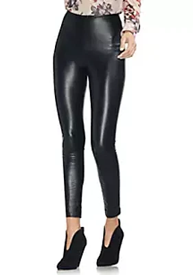 Vince Camuto Stretch Pleather Pull On Pants