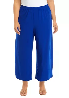 Plus Wide Leg Pants