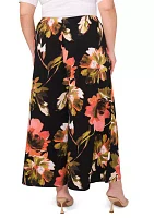 Women's Printed Wide Leg Pants