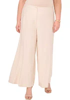 Plus Wide Leg Trousers