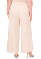 Plus Wide Leg Trousers