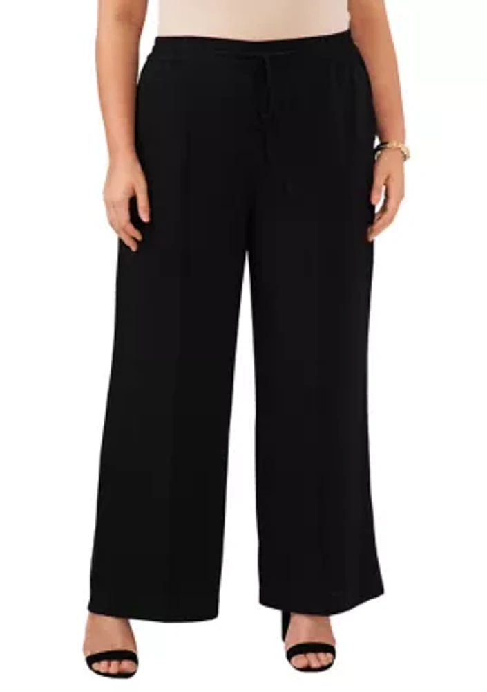 Plus Wide Leg Pants