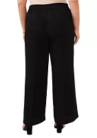 Plus Wide Leg Pants