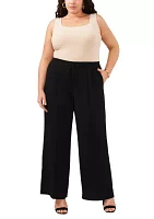 Plus Wide Leg Pants