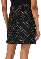 Petite A-Line Mini Skirt