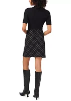 Petite A-Line Mini Skirt