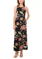 Women's Paisley Printed Midi Dress