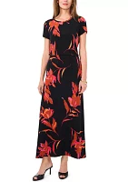 Women's Floral Midi Skirt