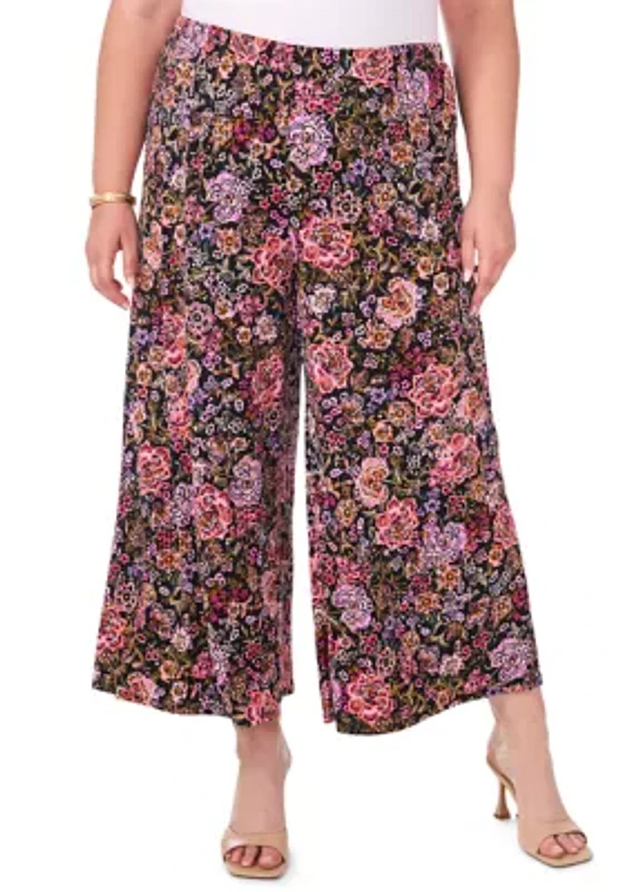 Plus Wide Leg Pants