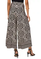 Women's Medallion Wide Leg Pants