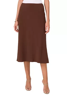 Women's Satin Skirt