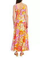 Women's Sleeveless Tiered Maxi Dress