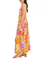 Women's Sleeveless Tiered Maxi Dress