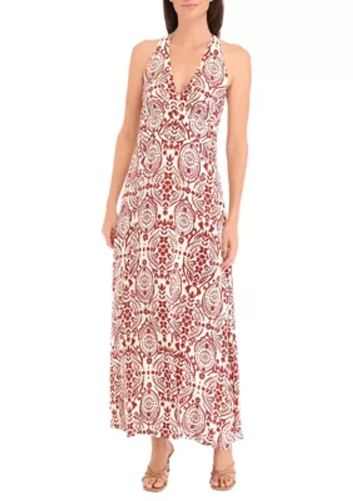 Women's Printed Maxi Dress