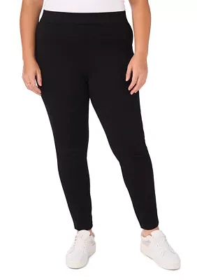 Plus Ponte Leggings