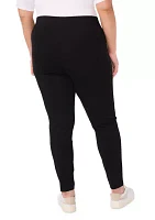 Plus Ponte Leggings