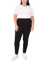 Plus Ponte Leggings