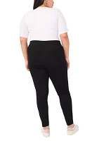 Plus Ponte Leggings