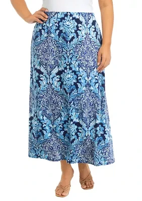 Plus Maxi Skirt