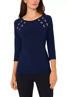 Women's Cutout Blouse