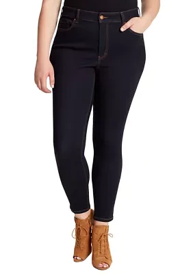 Curvy High Rise Skinny Jeans