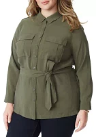 Plus Jessa Safari Jacket