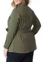 Plus Jessa Safari Jacket