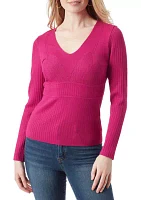 Adrielle Long Sleeve Knit Top