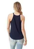 Nyre Sleeveless Halter Knit Top