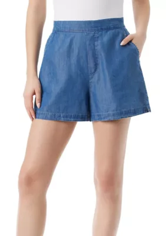 Jacinda Chambray Shorts