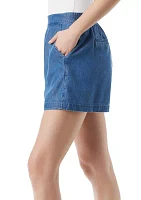 Jacinda Chambray Shorts