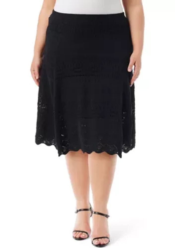 Plus Noji Knit Skirt