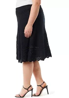 Plus Noji Knit Skirt