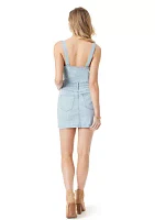 Wanta Button Front Denim Dress