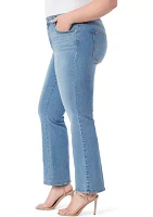 Plus Mid Rise Bootcut Jeans