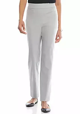 Alfred Dunner Women's Allure Stretch Pull On Short Pants