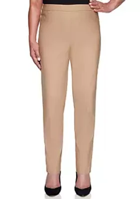 Alfred Dunner Allure Stretch Pull On Average Pants