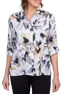 Women's Classics Watercolor Floral Top