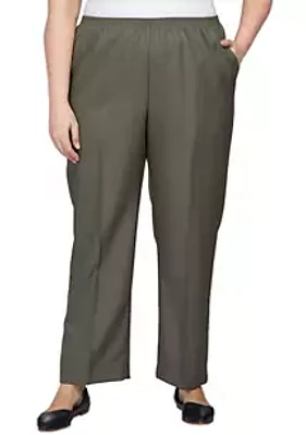 Alfred Dunner Plus Classics Proportioned Medium Pants