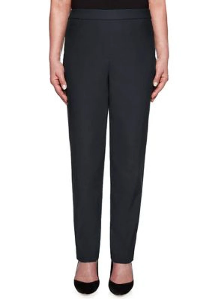 Petite Classic Allure Stretch Pull On Average Pants