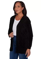 Petite Classics Chenille Cardigan