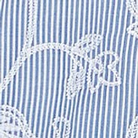 Women's Classics Embroidered Pinstripe