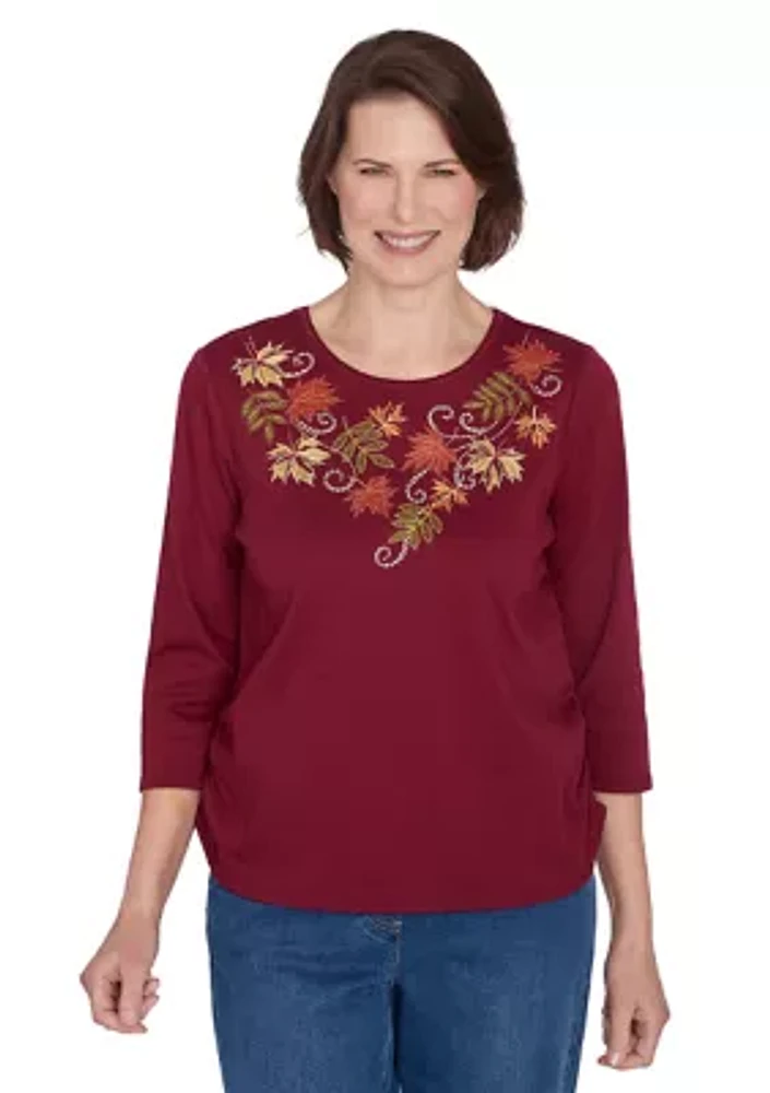 Women's Classics Falling Leaves Top