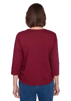 Women's Classics Falling Leaves Top