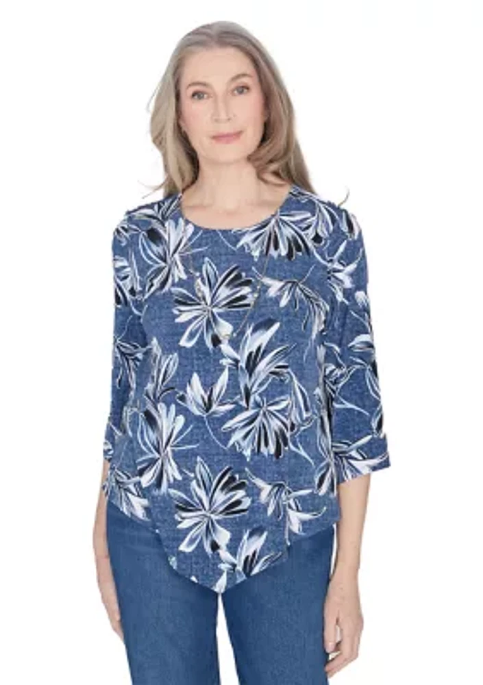 Women's Classics Flower Top