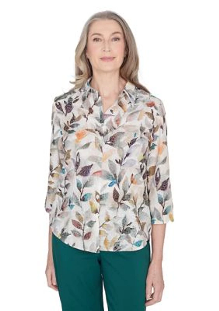 Petite Classics Leaf Shirt