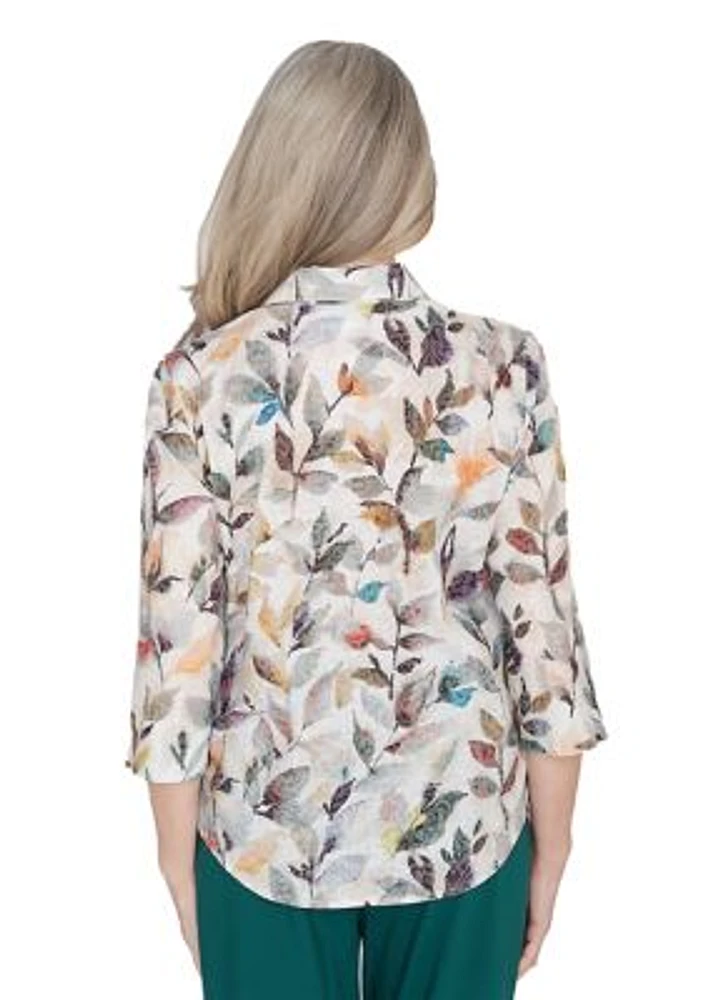 Petite Classics Leaf Shirt