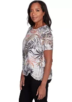 Women's Palm Leaves Top
